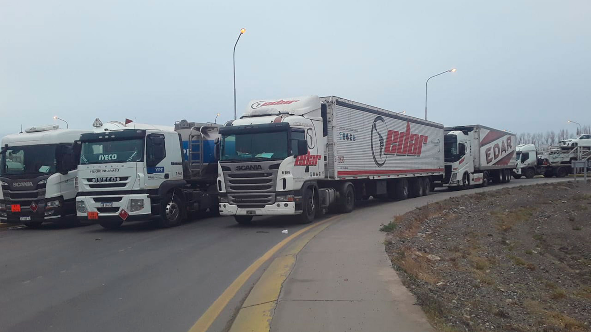 Gasoil: transportistas de carga tucumanos cumplen segundo día de paro