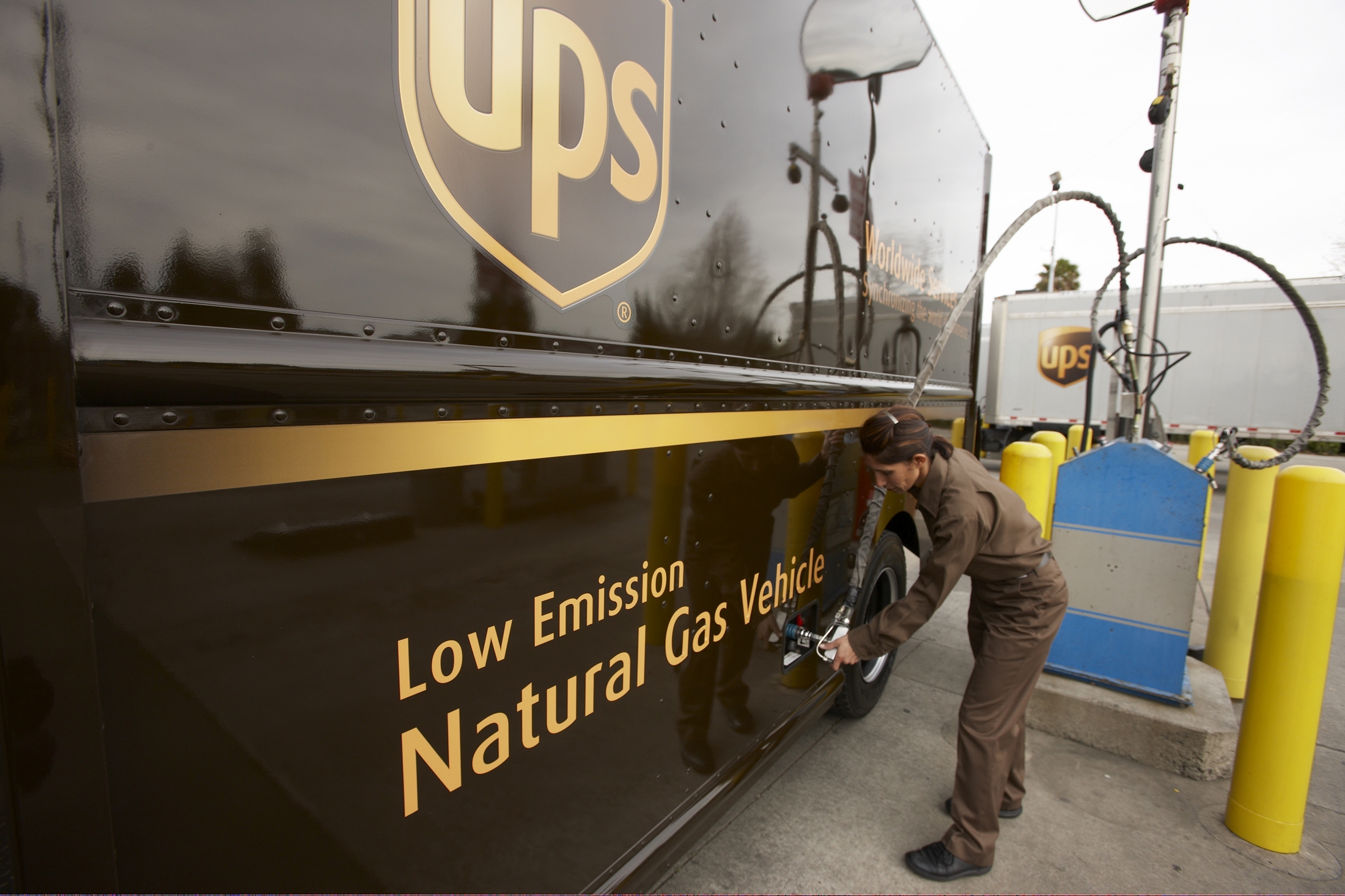 UPS logra metas de sustentabilidad